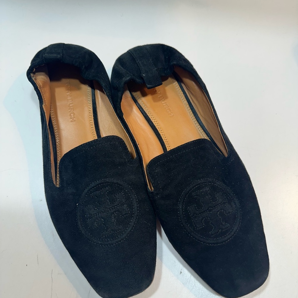 Tory Burch Leigh 15MM Perfect Black Elastic Loafer S2-006